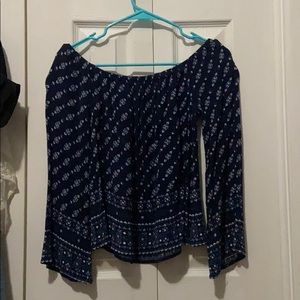 Off the shoulder top